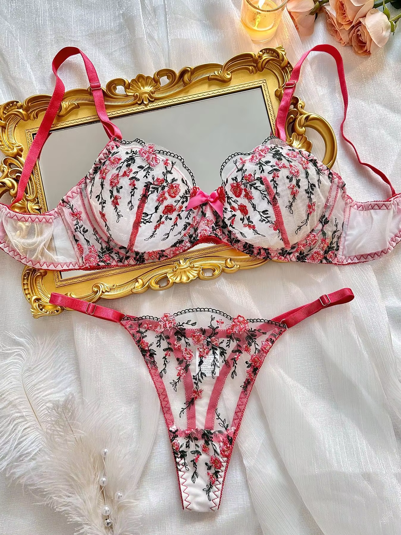 Combo Of 6 Bra & panties Sets imported